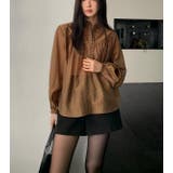 キャメル | ブラウス【韓国ファッション】 | Bifrost