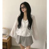 ホワイト | ブラウス【韓国ファッション】 | Bifrost