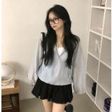 ブルー | ブラウス【韓国ファッション】 | Bifrost