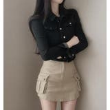 ブラック | シャツ【韓国ファッション】 | Bifrost