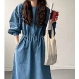 デニムワンピ【韓国ファッション】 | Bifrost | 詳細画像5 