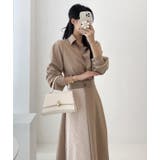 ベージュ | ワンピース【韓国ファッション】 | Bifrost