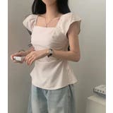 アイボリー | ブラウス【韓国ファッション】 | Bifrost