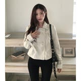 ベージュ | ショートコート【韓国ファッション】 | Bifrost