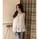 ホワイト | ブラウス【韓国ファッション】 | Bifrost