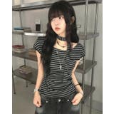グレー | Tシャツ【韓国ファッション】 | Bifrost