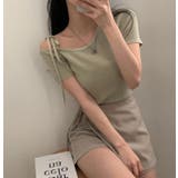 グリーン | Ｔシャツ【韓国ファッション】 | Bifrost