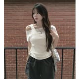 ホワイト | Tシャツ【韓国ファッション】 | Bifrost