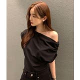 ブラック | Ｔシャツ【韓国ファッション】 | Bifrost