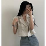 ベージュ | ショートコート【韓国ファッション】 | Bifrost
