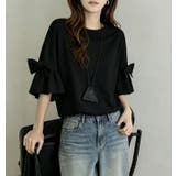 ブラック | Tシャツ【韓国ファッション】 | Bifrost