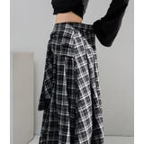 タイアップデザイン × 不規則ヘム グリッドスカート、個性的ファッションを演出 | Bifrost | 詳細画像14 