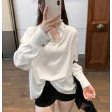 ポロネック ポケットデザイン ルーズシャツ、カジュアルなスタイル | Bifrost | 詳細画像13 