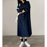 シャツスタイル ロング デニムワンピース | Bifrost | 詳細画像5