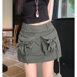 カーキ | ショートパンツ【韓国ファッション | Bifrost