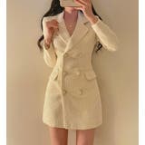 ダブルブレストのブレザーワンピース | Bifrost | 詳細画像3 