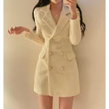 ダブルブレストのブレザーワンピース | Bifrost | 詳細画像8 