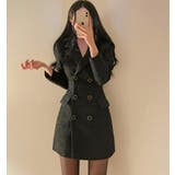 ダブルブレストのブレザーワンピース | Bifrost | 詳細画像11 