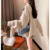 デニムパネルツインジッパーカーディガン | Bifrost | 詳細画像3 