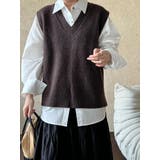 ブラウン | ノースリーブ【韓国ファッション】 | Bifrost