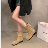 キャメル | ショートブーツ【韓国ファッション】 | Bifrost