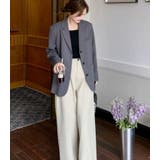 背面リボンディテールオーバーサイズブレザー | Bifrost | 詳細画像4 