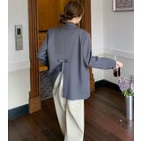 背面リボンディテールオーバーサイズブレザー | Bifrost | 詳細画像11 