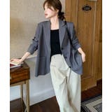 背面リボンディテールオーバーサイズブレザー | Bifrost | 詳細画像16 