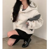 アイボリー | ダッフルコート風ショートジャケット | Bifrost