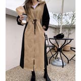 カラーブロックパーカーワンピース | Bifrost | 詳細画像2 