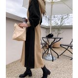 カラーブロックパーカーワンピース | Bifrost | 詳細画像3 