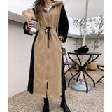 カラーブロックパーカーワンピース | Bifrost | 詳細画像4 