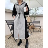 カラーブロックパーカーワンピース | Bifrost | 詳細画像12 