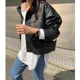 ボタンデザインレザージャケット | Bifrost | 詳細画像8 