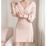 ケーブルニットクロスワンピース | Bifrost | 詳細画像3 