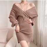 ケーブルニットクロスワンピース | Bifrost | 詳細画像9 