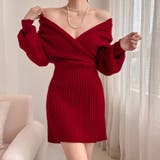 ケーブルニットクロスワンピース | Bifrost | 詳細画像13 