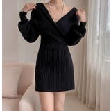 ケーブルニットクロスワンピース | Bifrost | 詳細画像16 