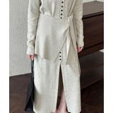 結びデザインのツーピースニットワンピース | Bifrost | 詳細画像6 