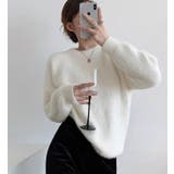 丸襟ふわふわニットセーター | Bifrost | 詳細画像3