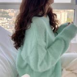 丸襟ふわふわニットセーター | Bifrost | 詳細画像5