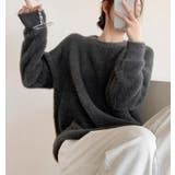 丸襟ふわふわニットセーター | Bifrost | 詳細画像12