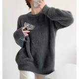 丸襟ふわふわニットセーター | Bifrost | 詳細画像13