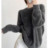 丸襟ふわふわニットセーター | Bifrost | 詳細画像14