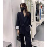 ウエストベルト付きスーツセット | Bifrost | 詳細画像3 