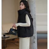 ボリューム感あるハイネックダウンベスト | Bifrost | 詳細画像13 