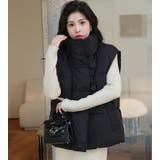 ボリューム感あるハイネックダウンベスト | Bifrost | 詳細画像16 