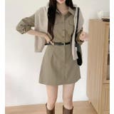 シャツワンピース【韓国ファッション】 | Bifrost | 詳細画像3 