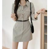 シャツワンピース【韓国ファッション】 | Bifrost | 詳細画像9 