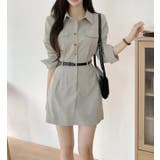 シャツワンピース【韓国ファッション】 | Bifrost | 詳細画像10 